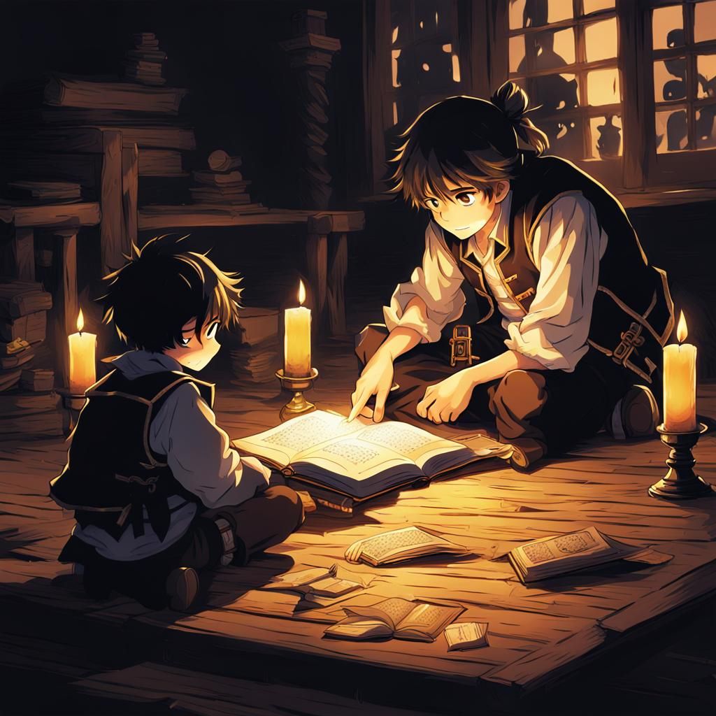 Child's Pirate Story Told in Anime Shadows