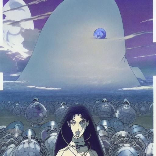 Surreal Anime Landscape