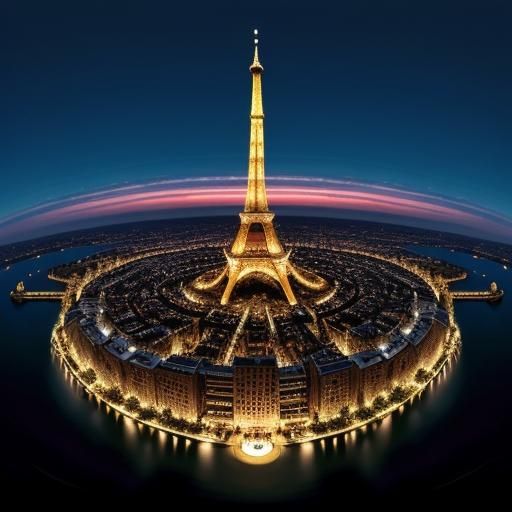 Surrealistic Renaissance Masterpiece in 3D