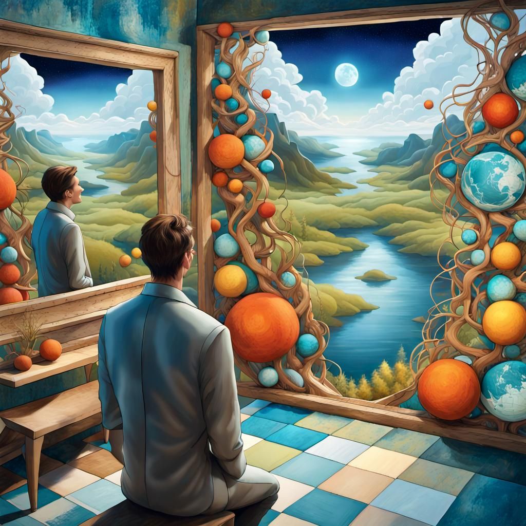 Transformative Perspective Shift: A Harmonious World Reflect...