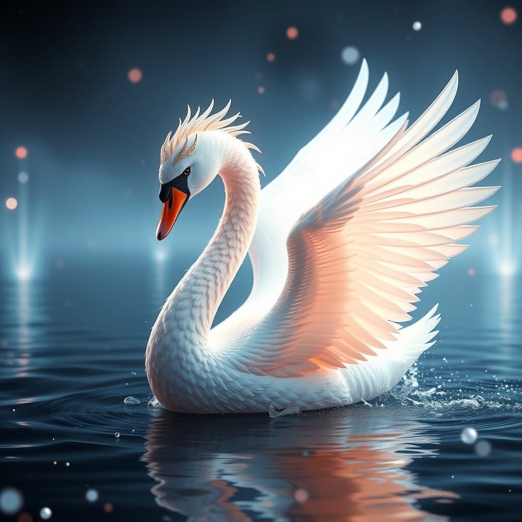 White swan kpop lightstick