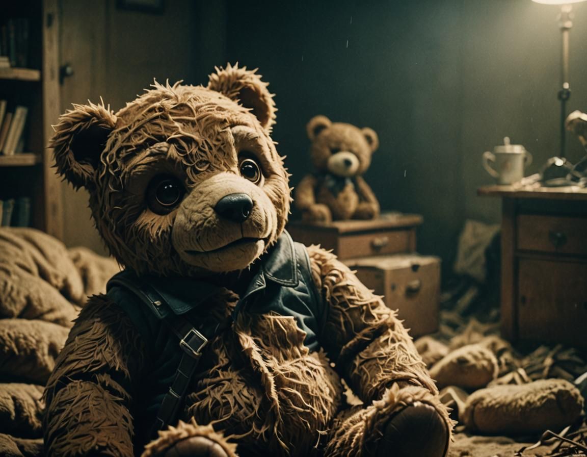 Cinematic Huggy Wuggy Teddy Nightmare