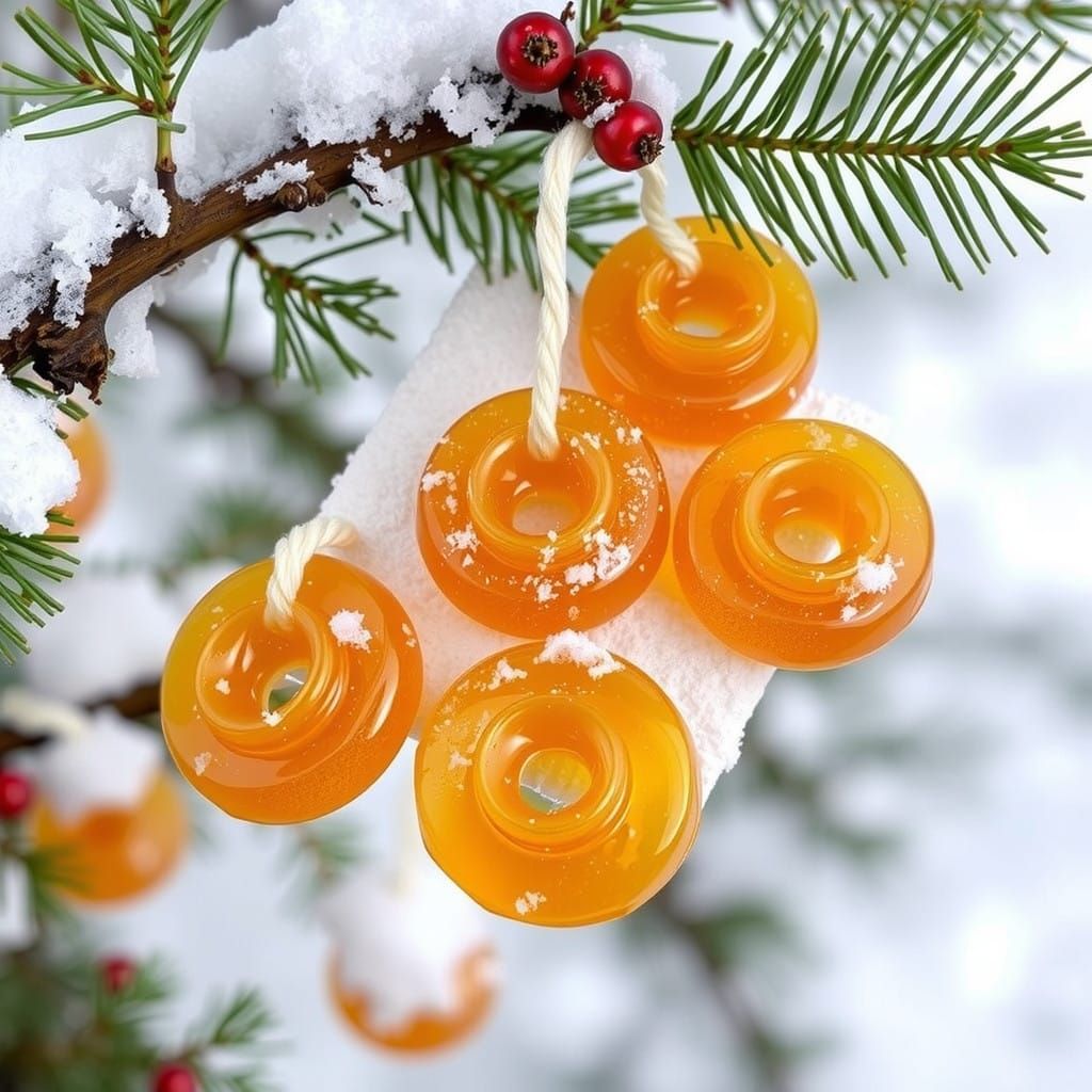 Squirrels Receive Golden Jelly Rings on Fifth Day of Christm...