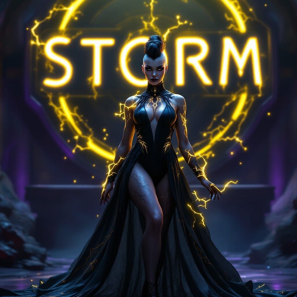 Goth Storm in Regal Splendor