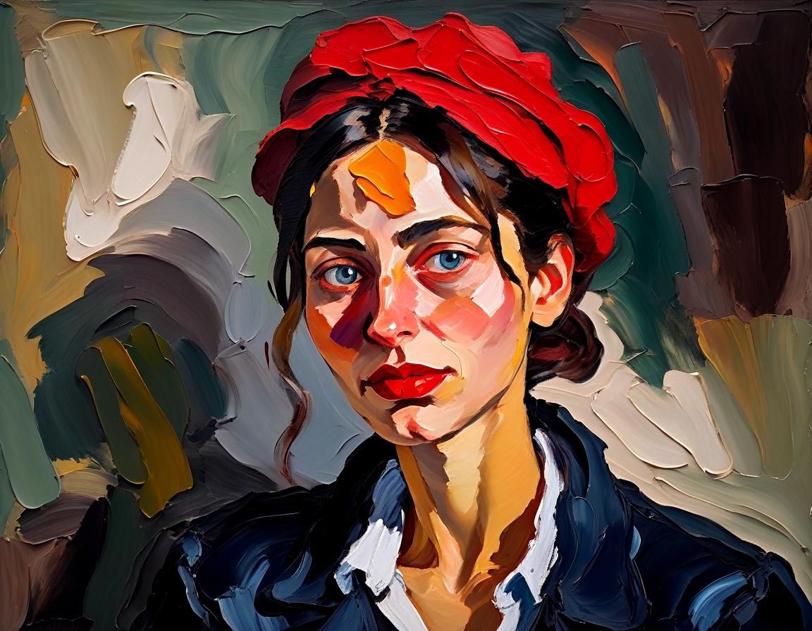 Elegant Woman in Warm Lighting