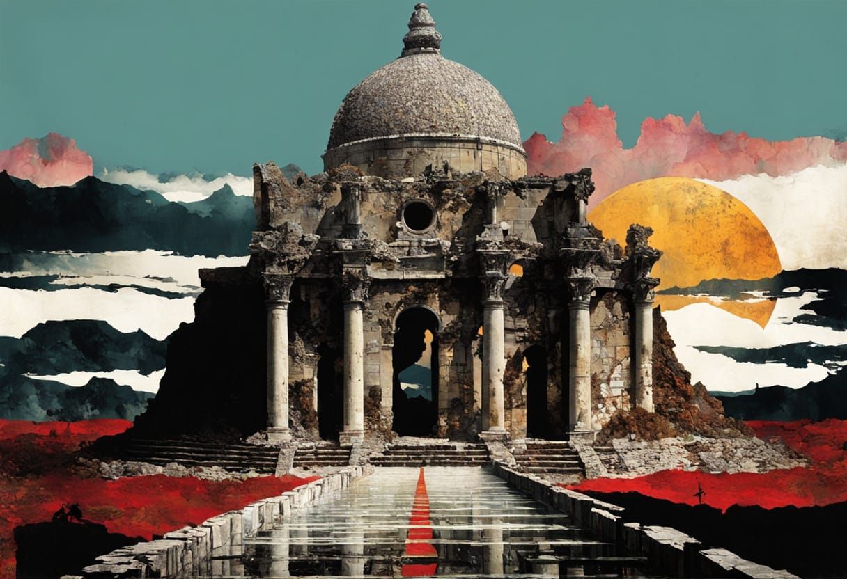 ancient ruins landscape