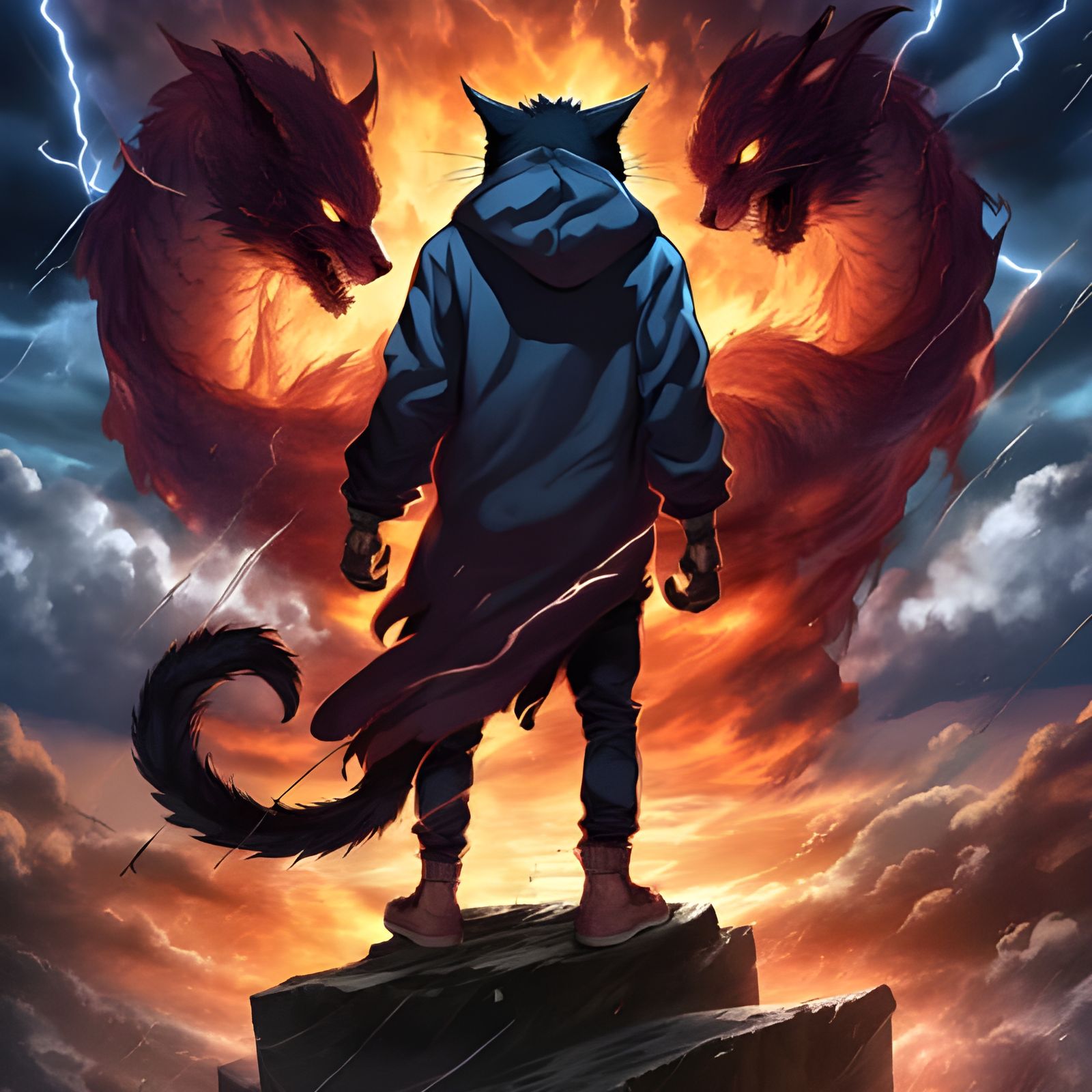 Apocalyptic Armageddon: AI Generated Image