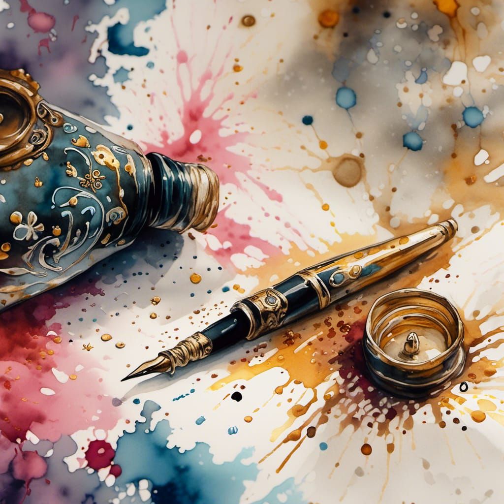 the overturned inkwell