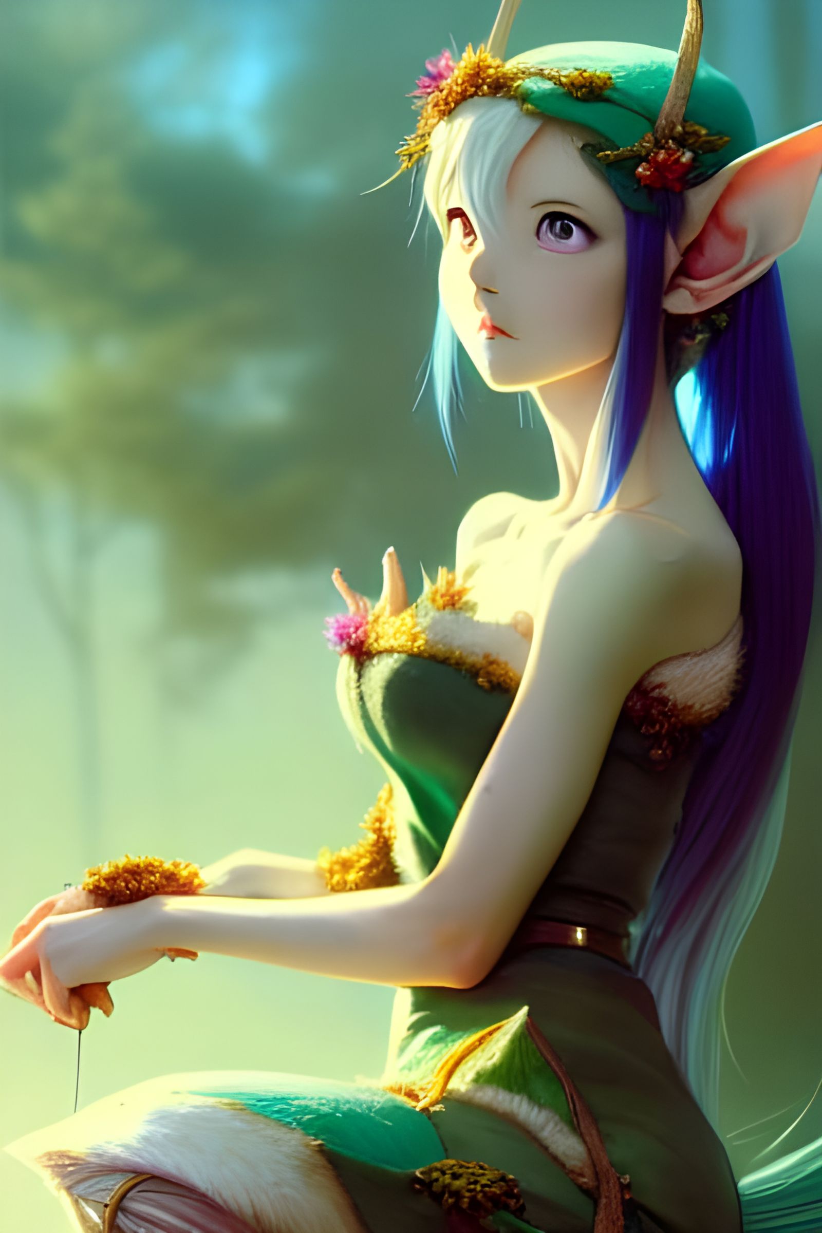 Cyan Elf