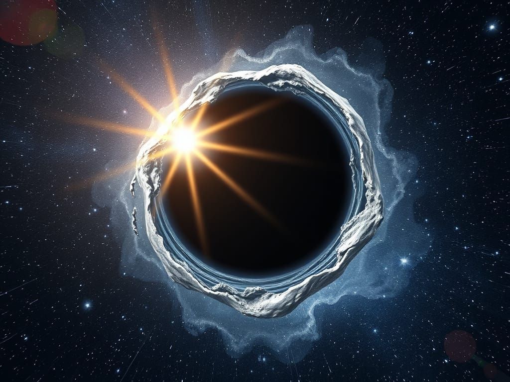 Cosmic Vortex in Radiant Stellar Expanse