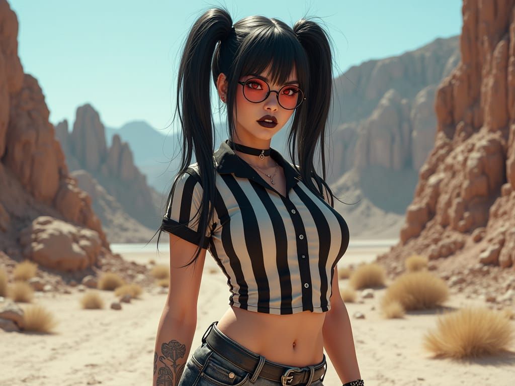 Lyra Tsuki visits Death Valley