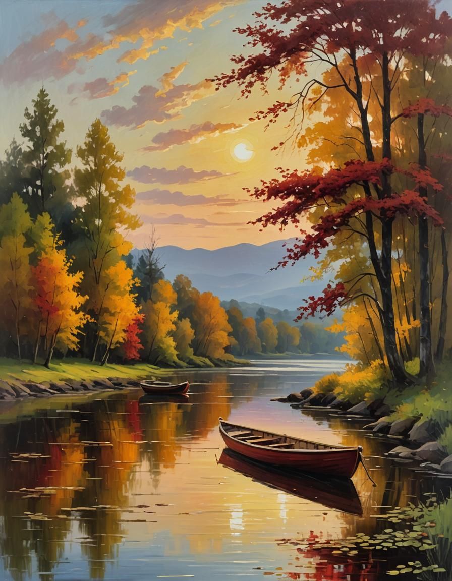Echoes of an Autumn Sunset