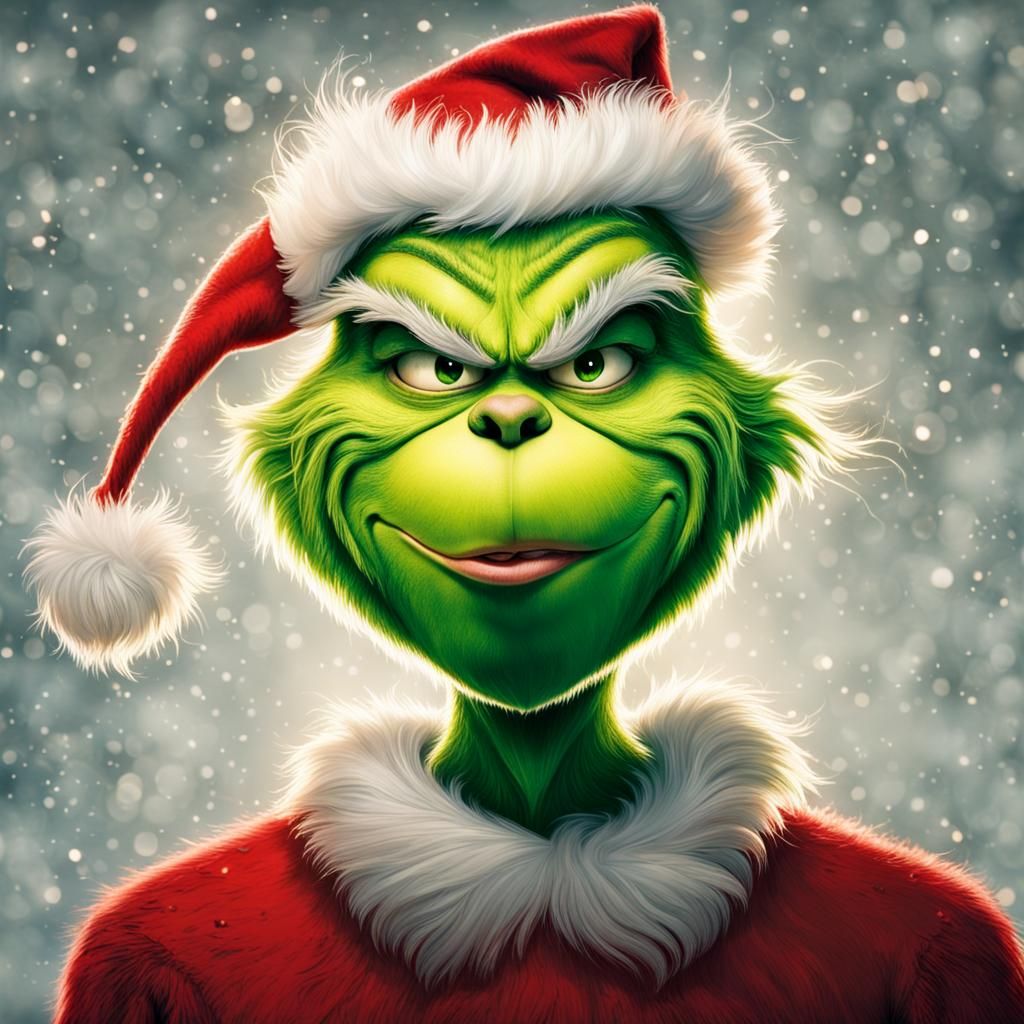 The Grinch Steals Christmas: Sinister Portrait