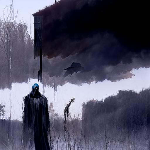 Sinister Depression: A Darkly Detailed Art Piece