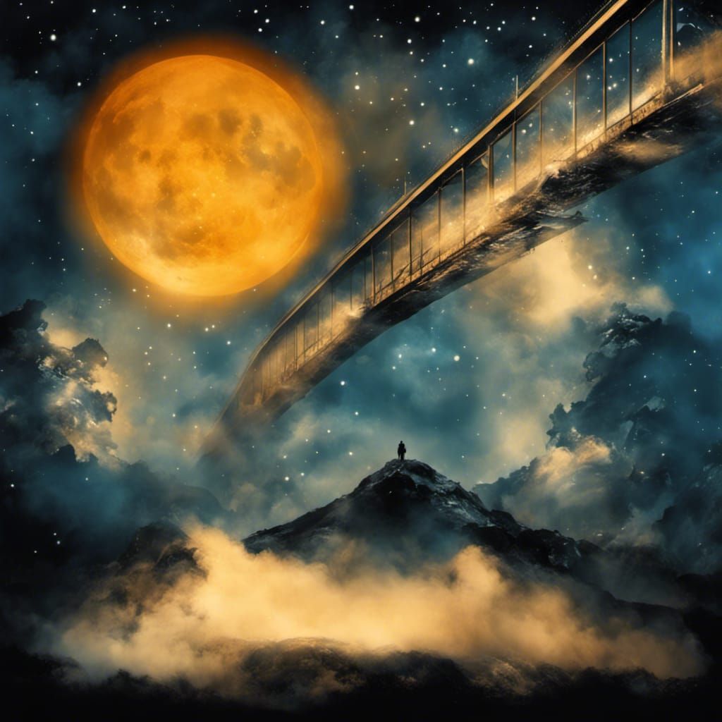 Snowy Woods: Monochrome Digital Art