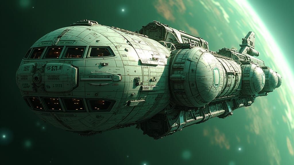 Mekhii Class Heavy Freighter: Premier Starship for Bulk Mate...