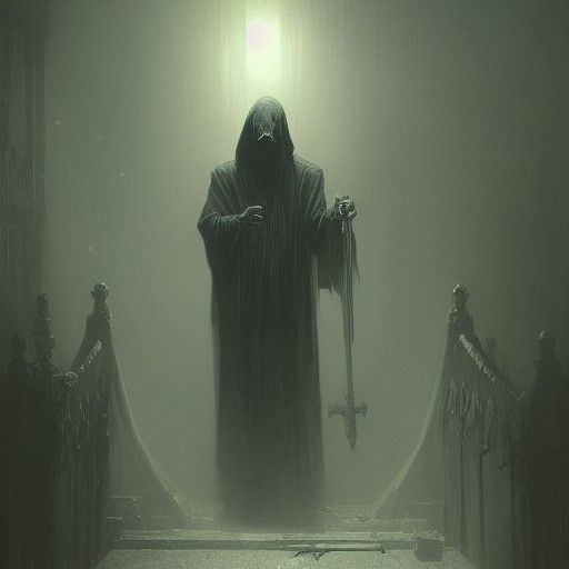 Grim Reaper: Horror Art Style