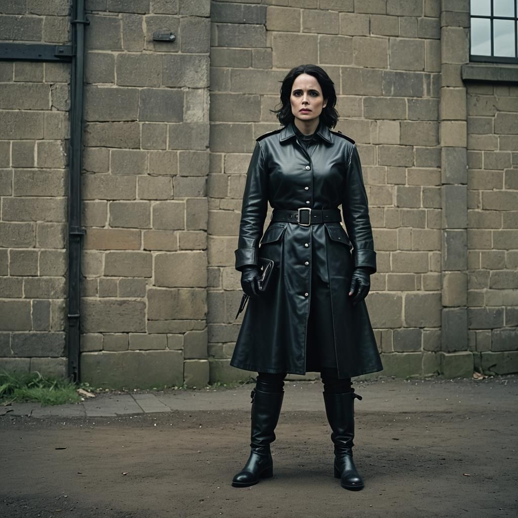 Laura Fraser as Senior Prison Guard in Leather Boots