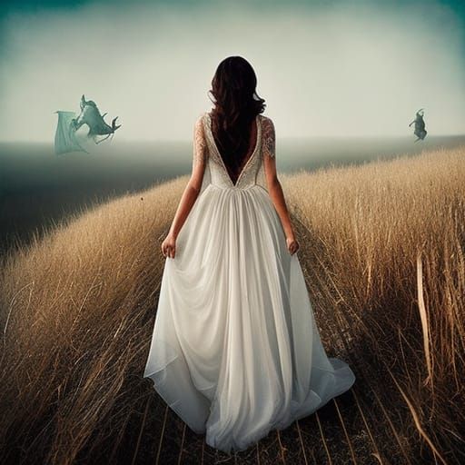 Cute Dancer in Lush Forest, Hyperdetailed Portrait