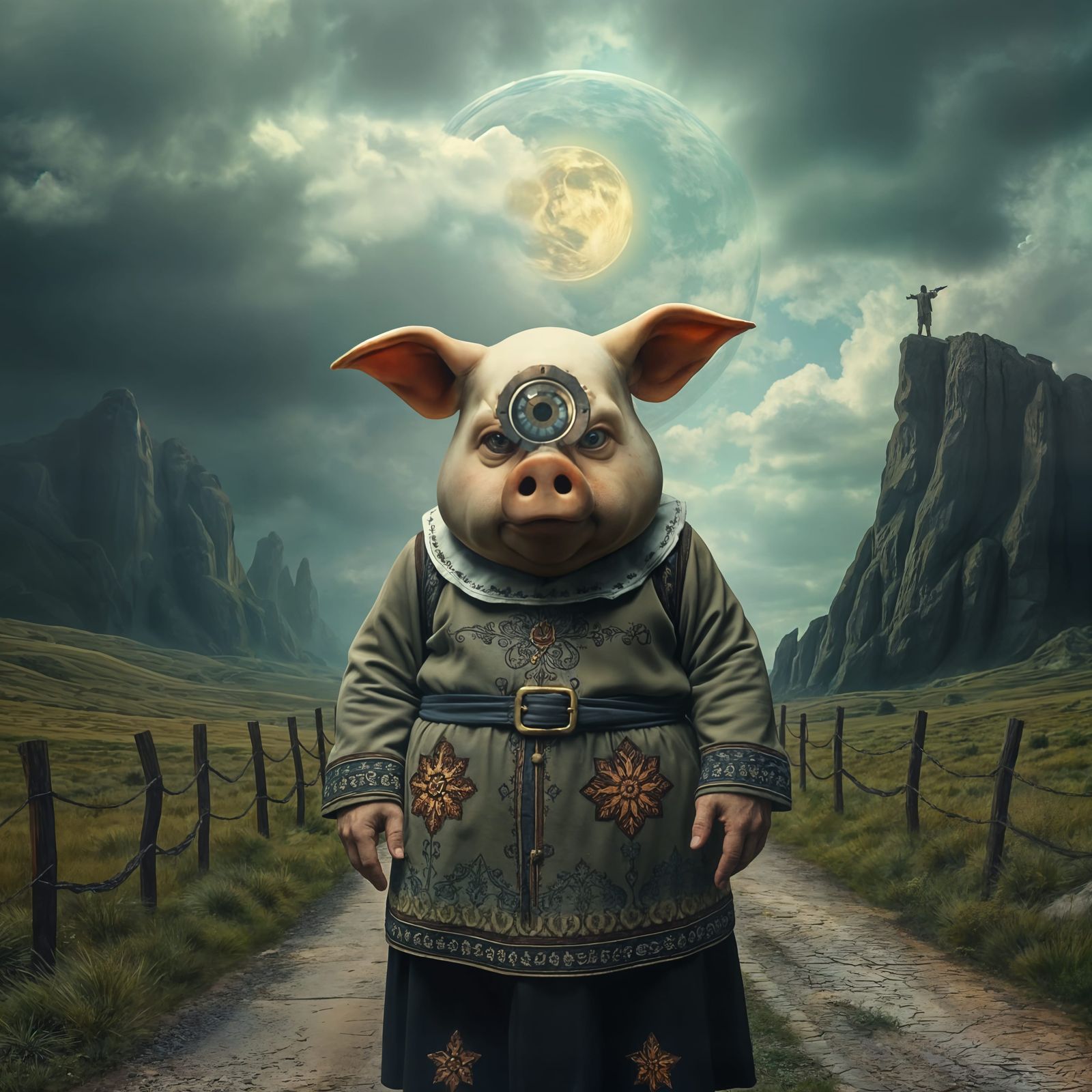 Pilgrim at the Crossroads of Two Worlds