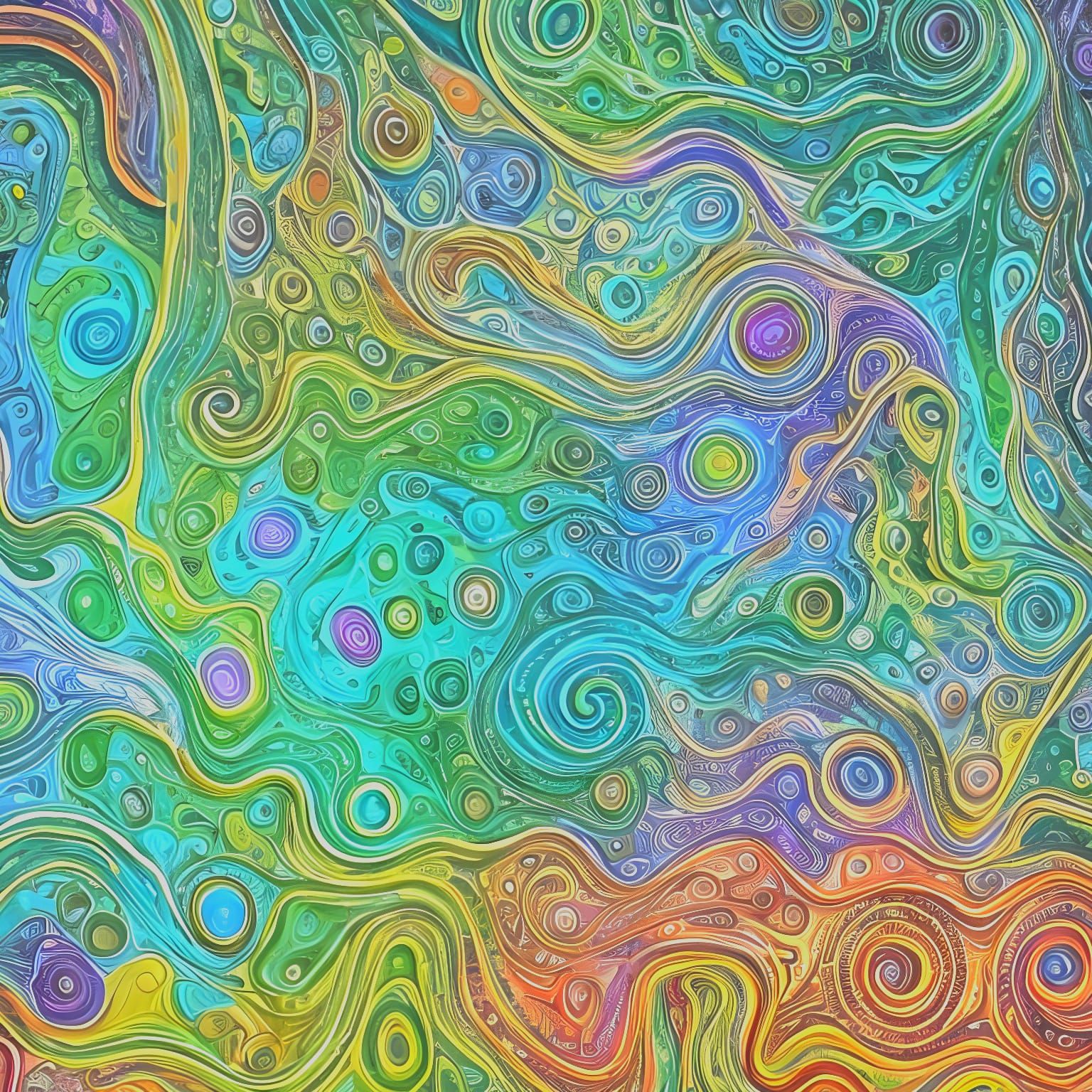 micro-organisms interchanging the essence of life