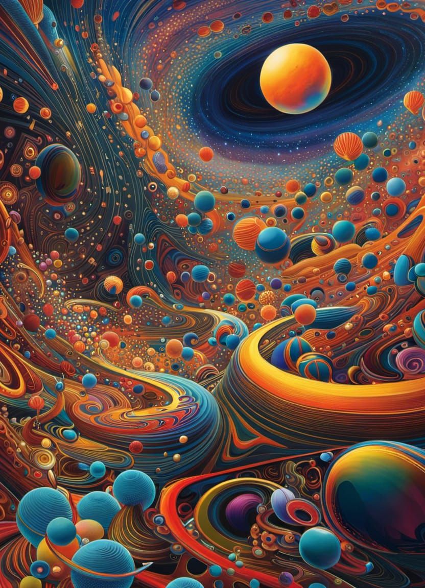 Time in a Bottle: Hyperrealistic Dreamscape