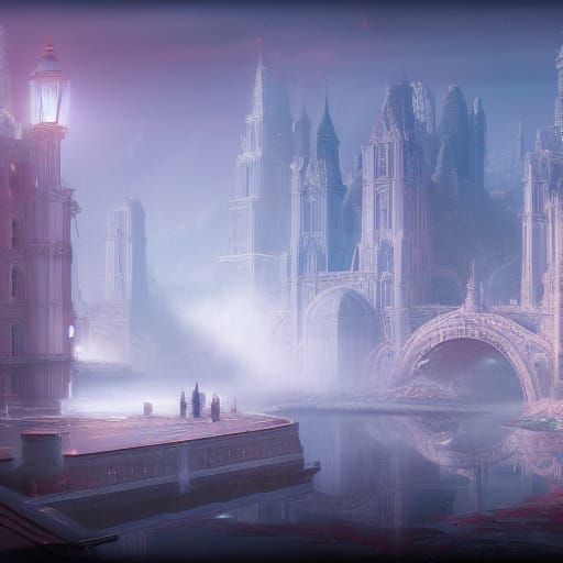 Detailed Matte Painting of White Album