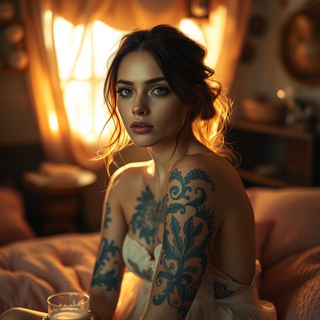 Dreamy Portrait in Soft Light
