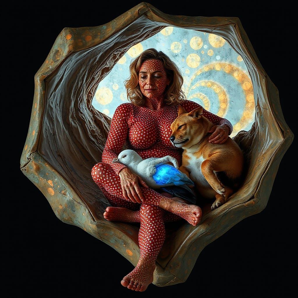 Sculptor's Dream: Abstract Art, Nature, and Cosmic Energy