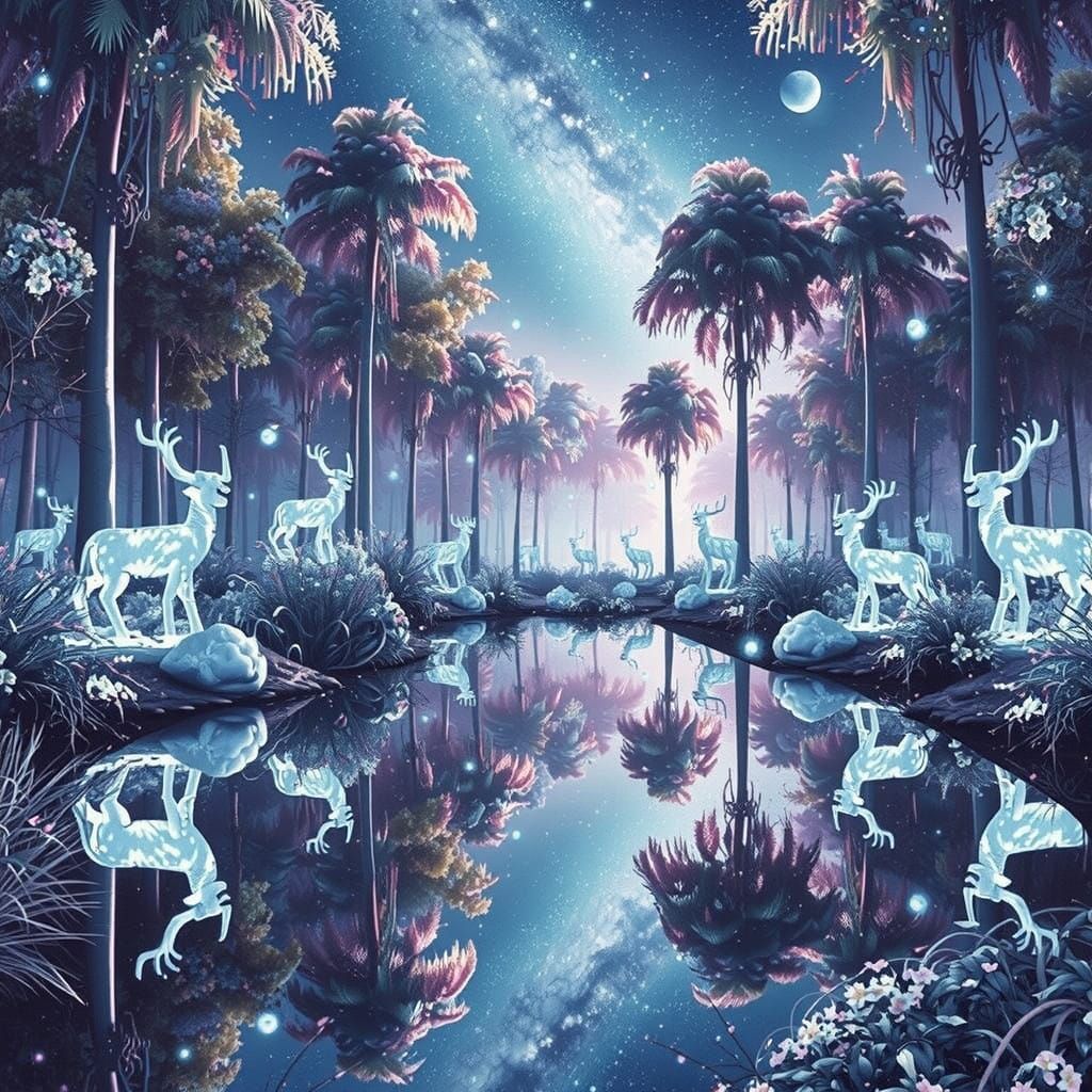 Ethereal Muted Landscape in Soft Focus