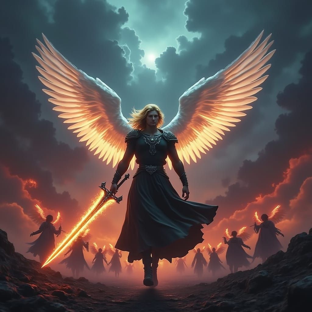 Angelic Host Descends to Judgement Day in Fiery Apocalypse