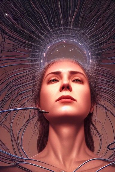 Surreal Brain Rewiring: Hyperdetailed Concept Art