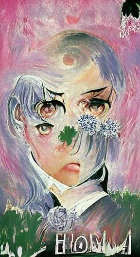 Magical Girl Manga Cover in Impressionist Style