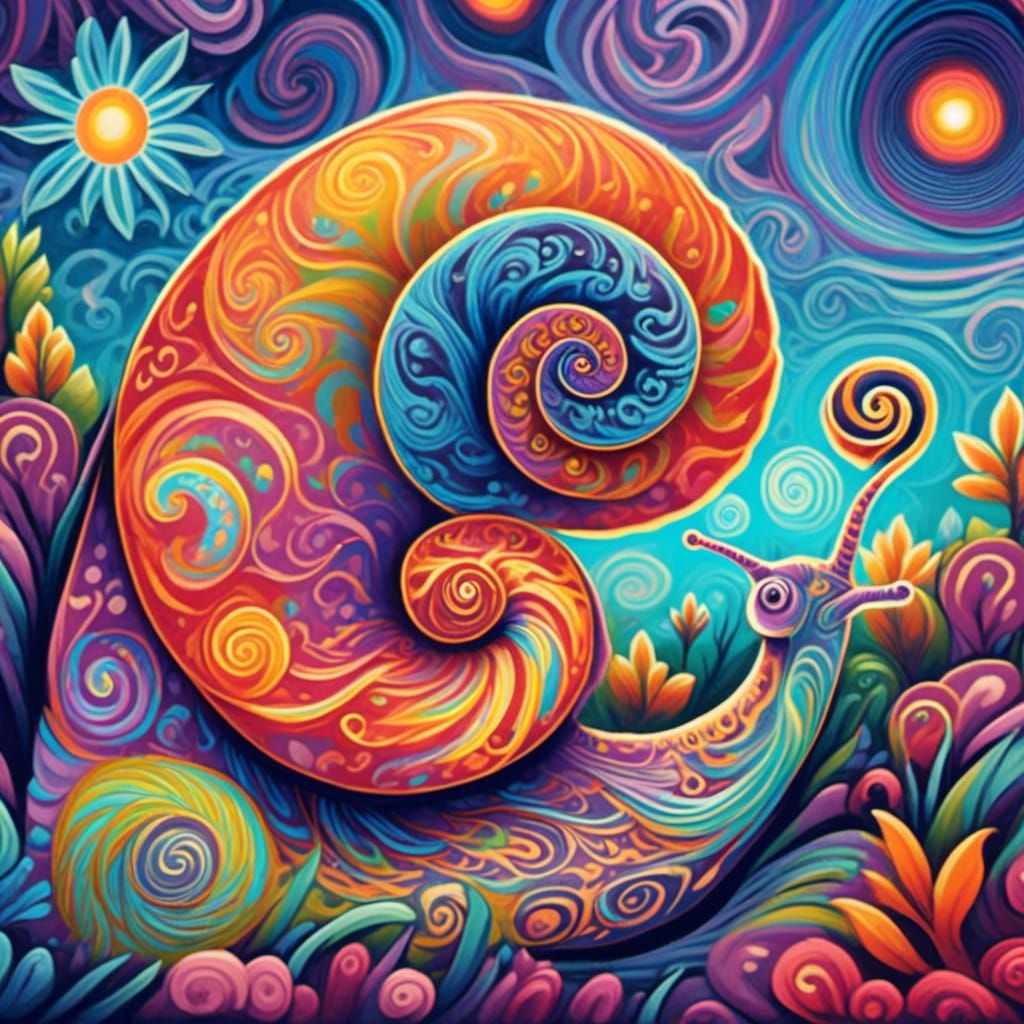 Abstract snail