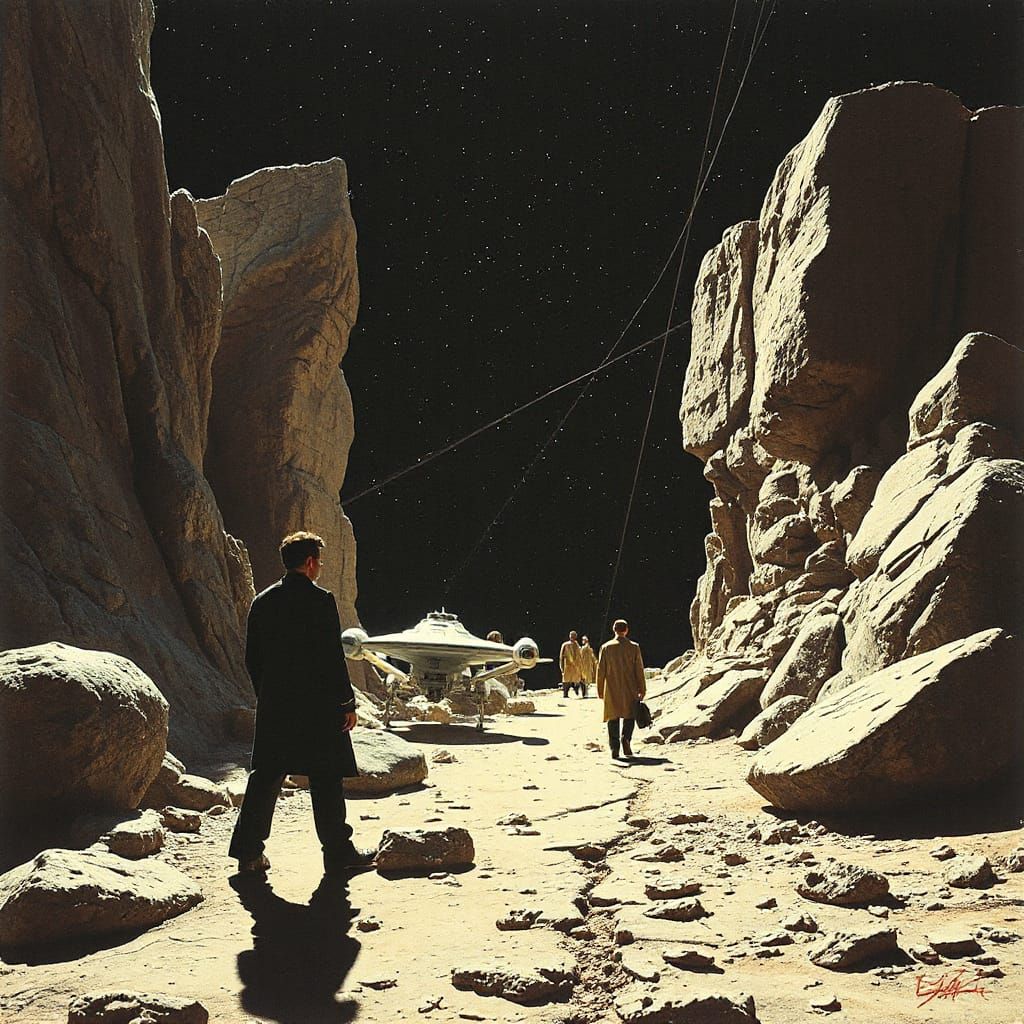 Star Trek Reimagined in Tarkovsky Style