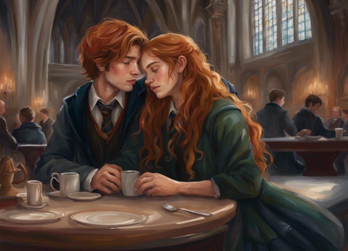 Hogwarts Christmas: Romantic Teen Date in the Great Hall