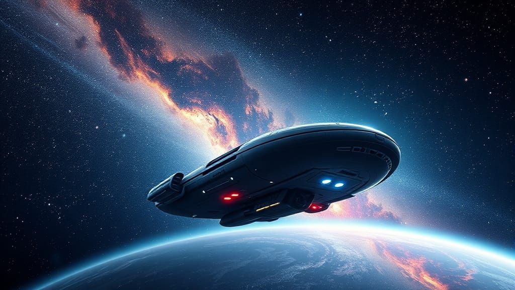 Space Travelers in a Starry Galaxy: Panoramic Music Album Co...