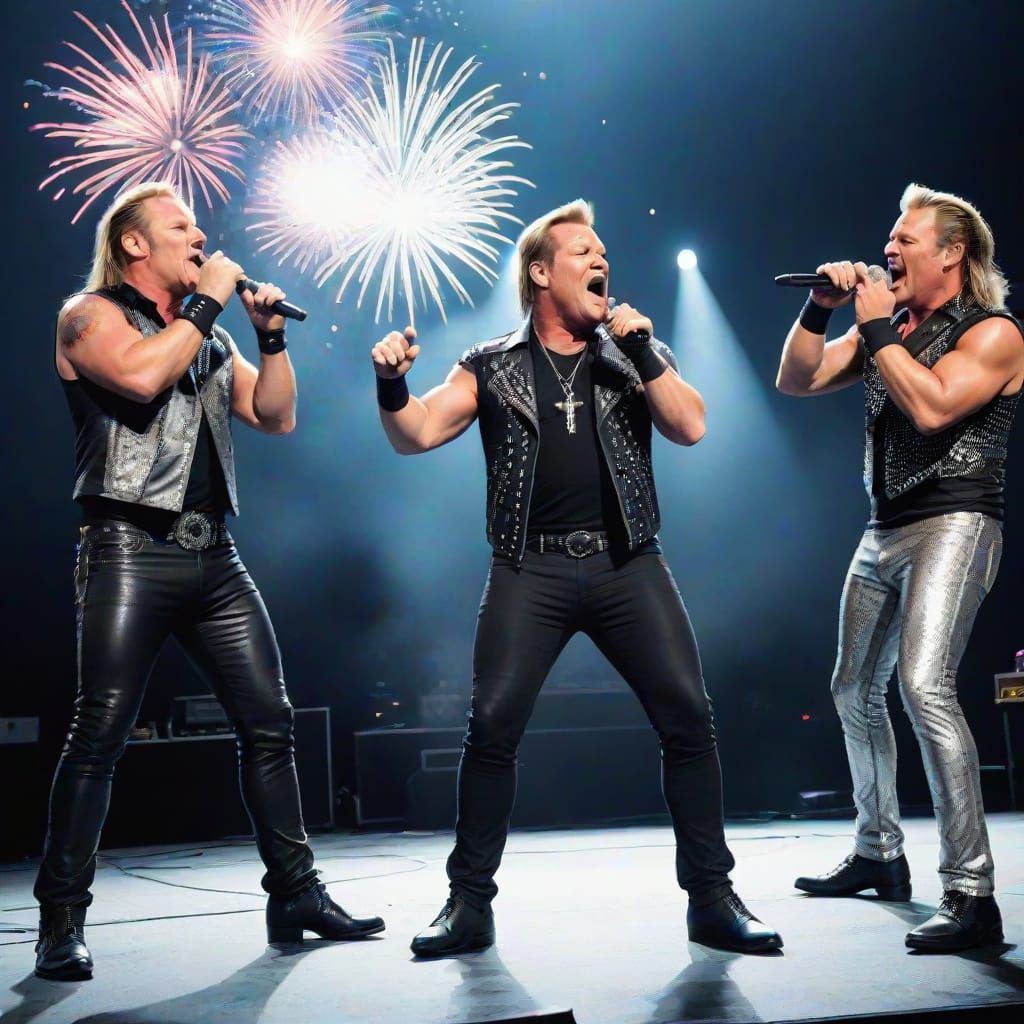 Fozzy and Chris Jericho Perform Live on Stage