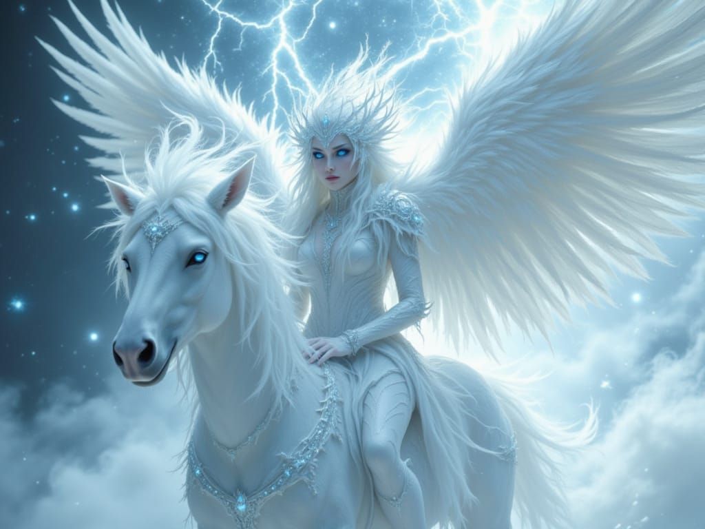 "The Pale Rider of the Storm"