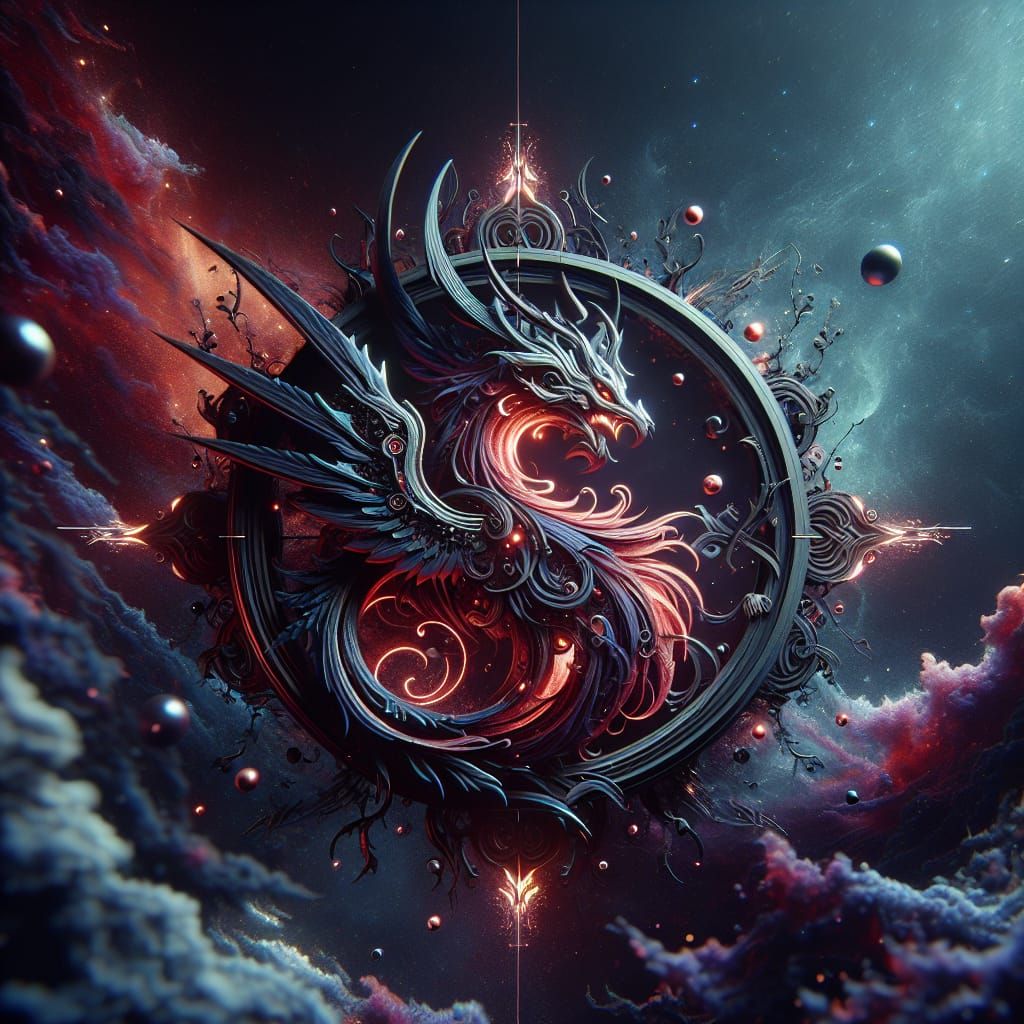 Fantastical Fathima Logo in Deep Complementary Colors