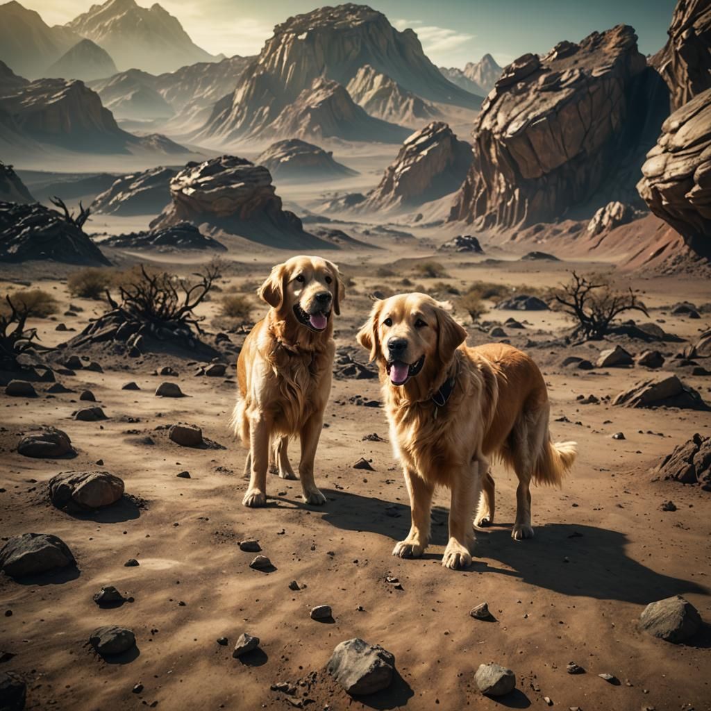 Golden Retrievers Discover a Doomed Alien Planet