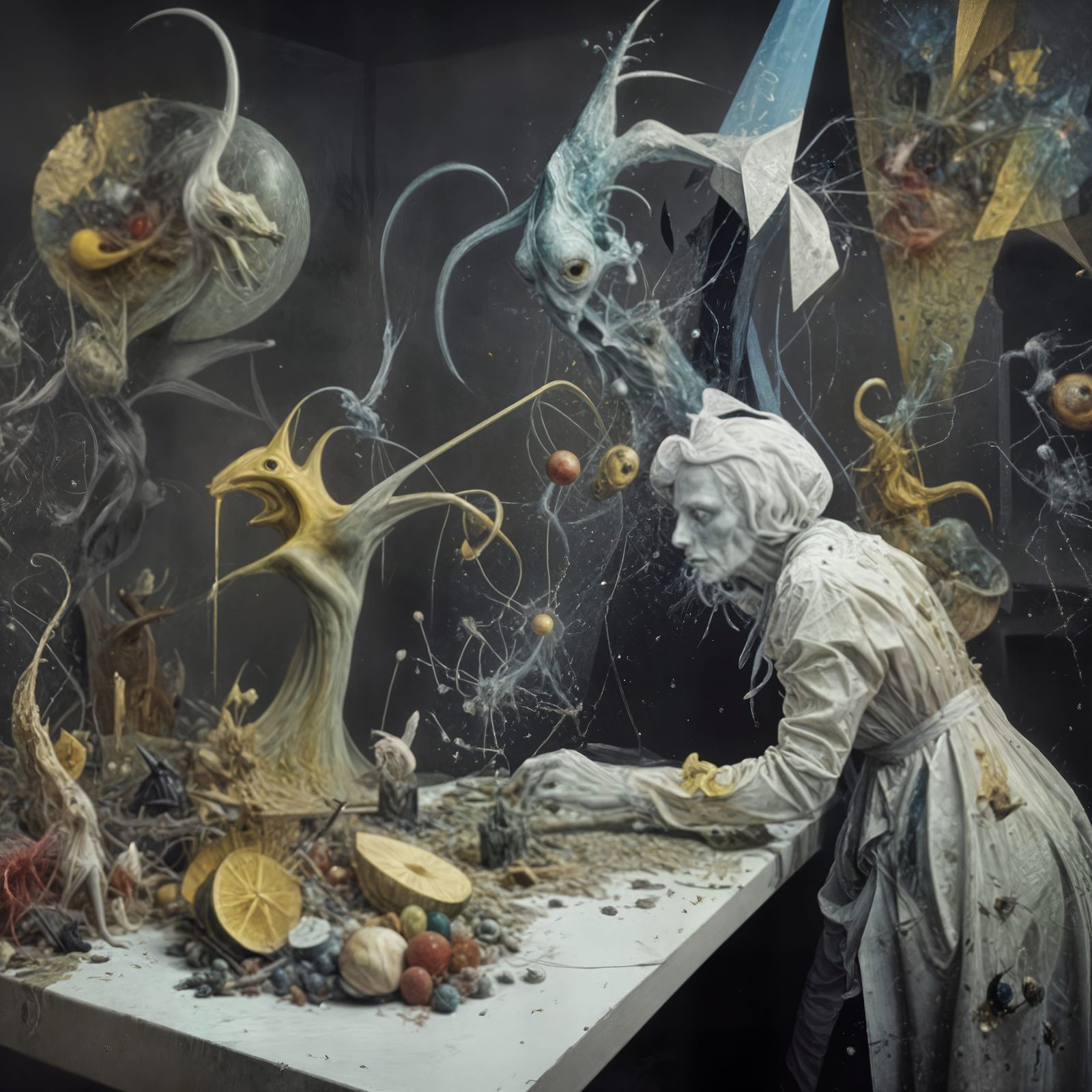 Grandma's Ghost: Still Making Art.