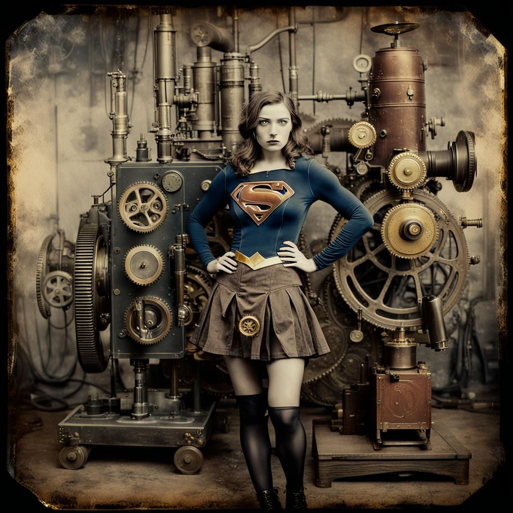 Steampunk Supergirl