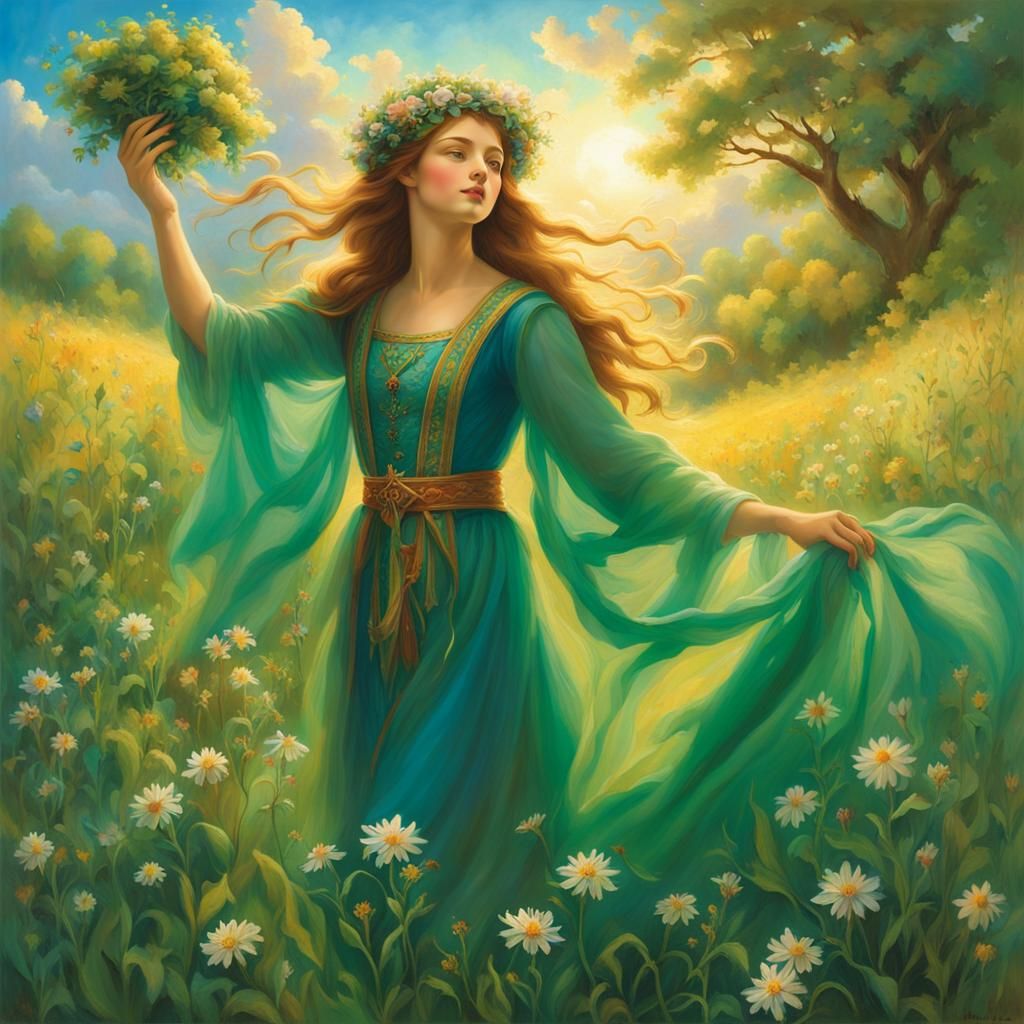 A poem turns into an image V2