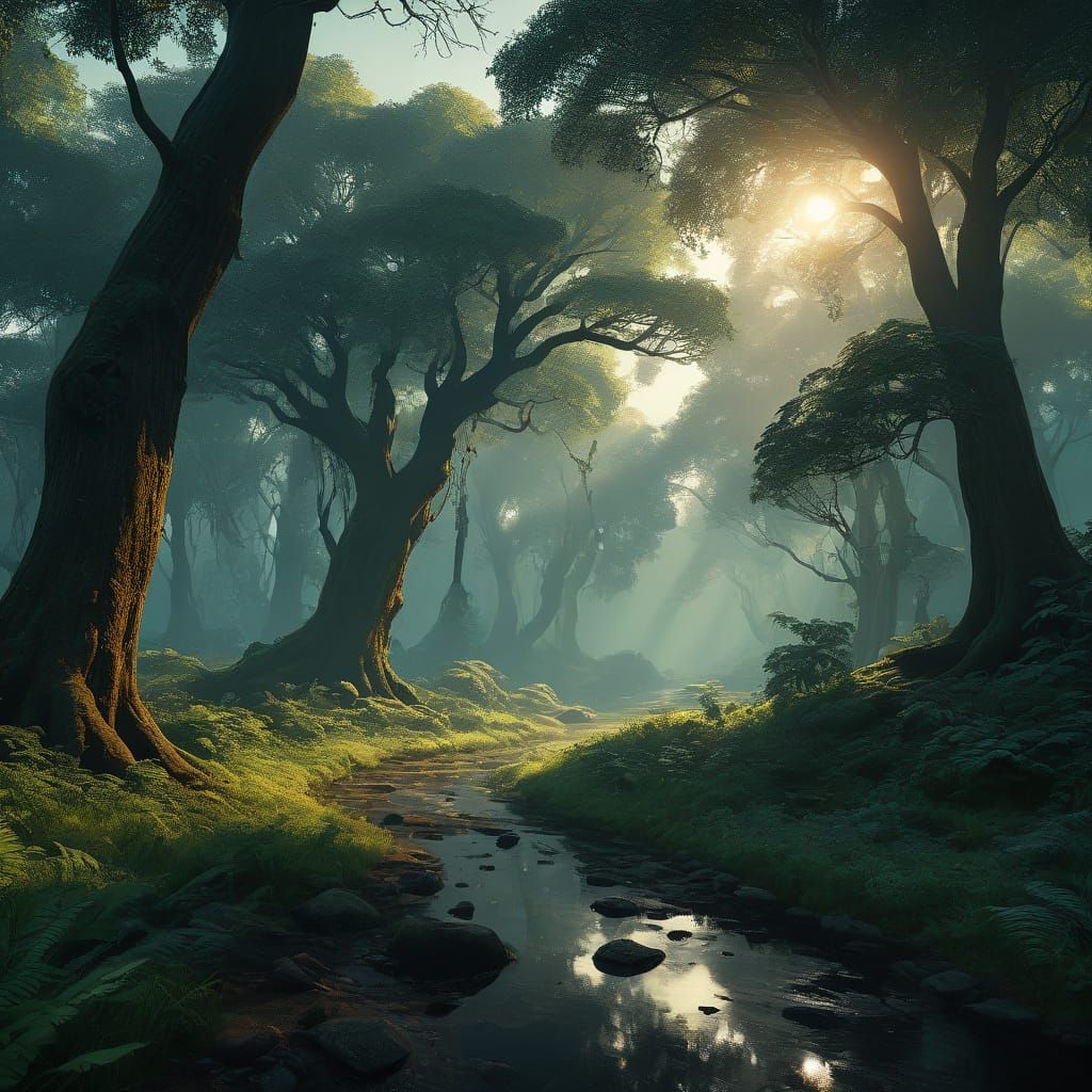 Fantasy Realm of Narnia Unfolds in Detailed Matte Painting