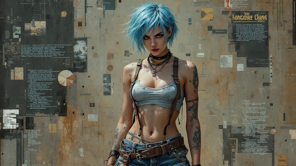 Renaissance Rebel Defies the End in Digital Decay