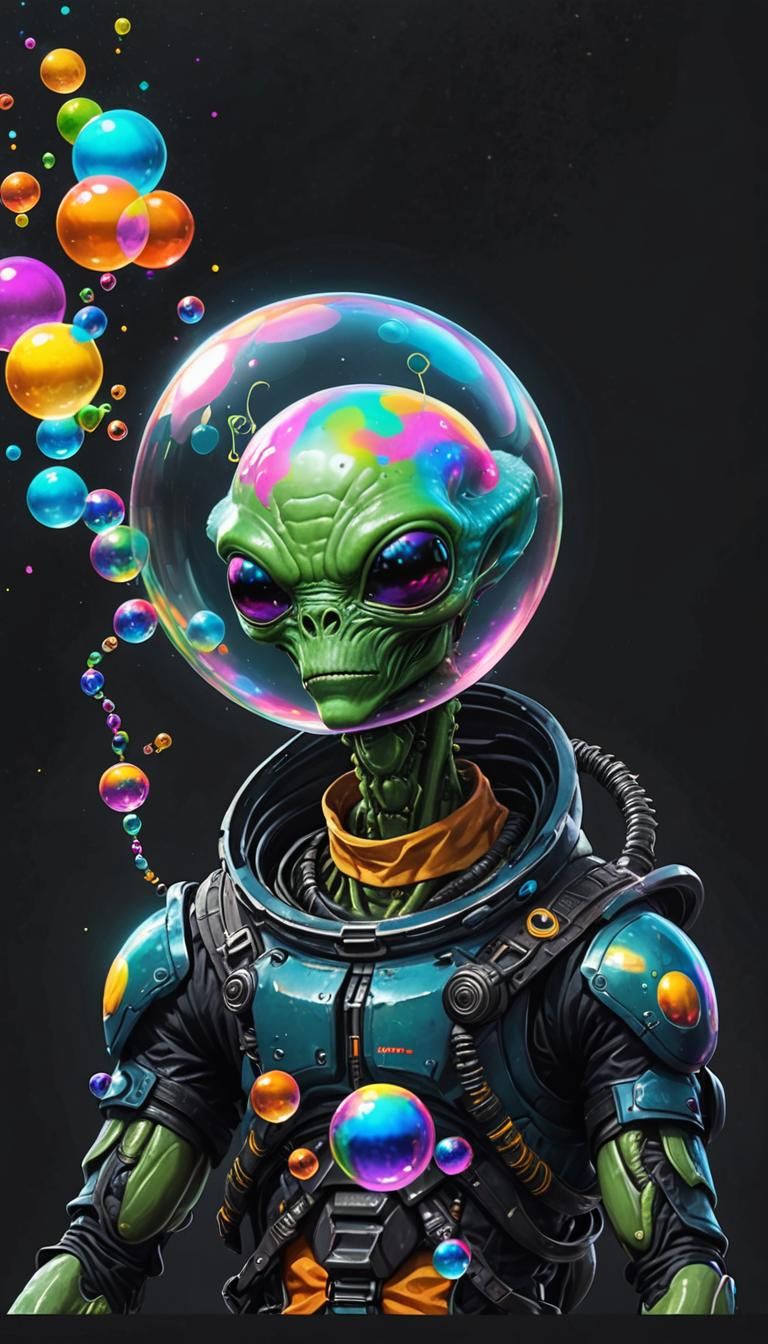 Cool Alien Dude With A Bubble Around His Head. Remix Nβ°?
\π/ππ€π π