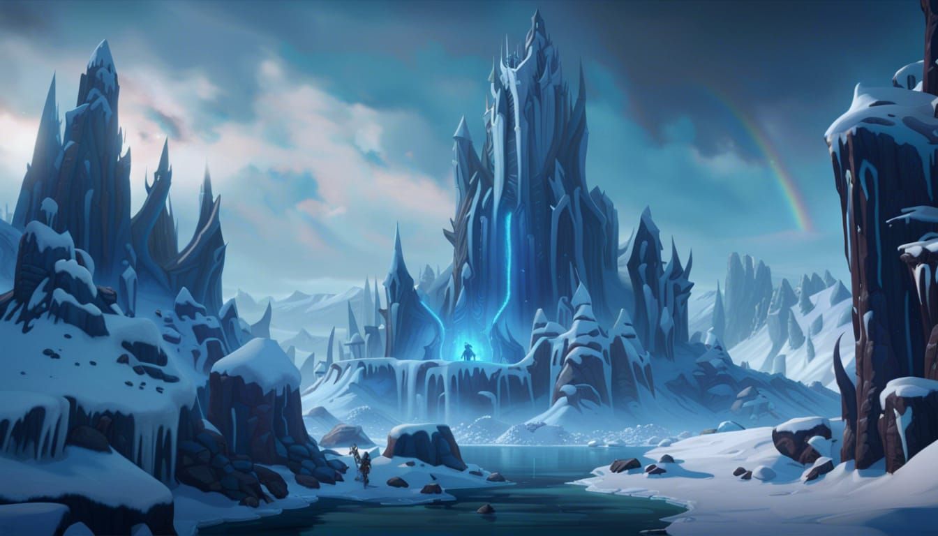Epic Arctic Landscape of Northrend