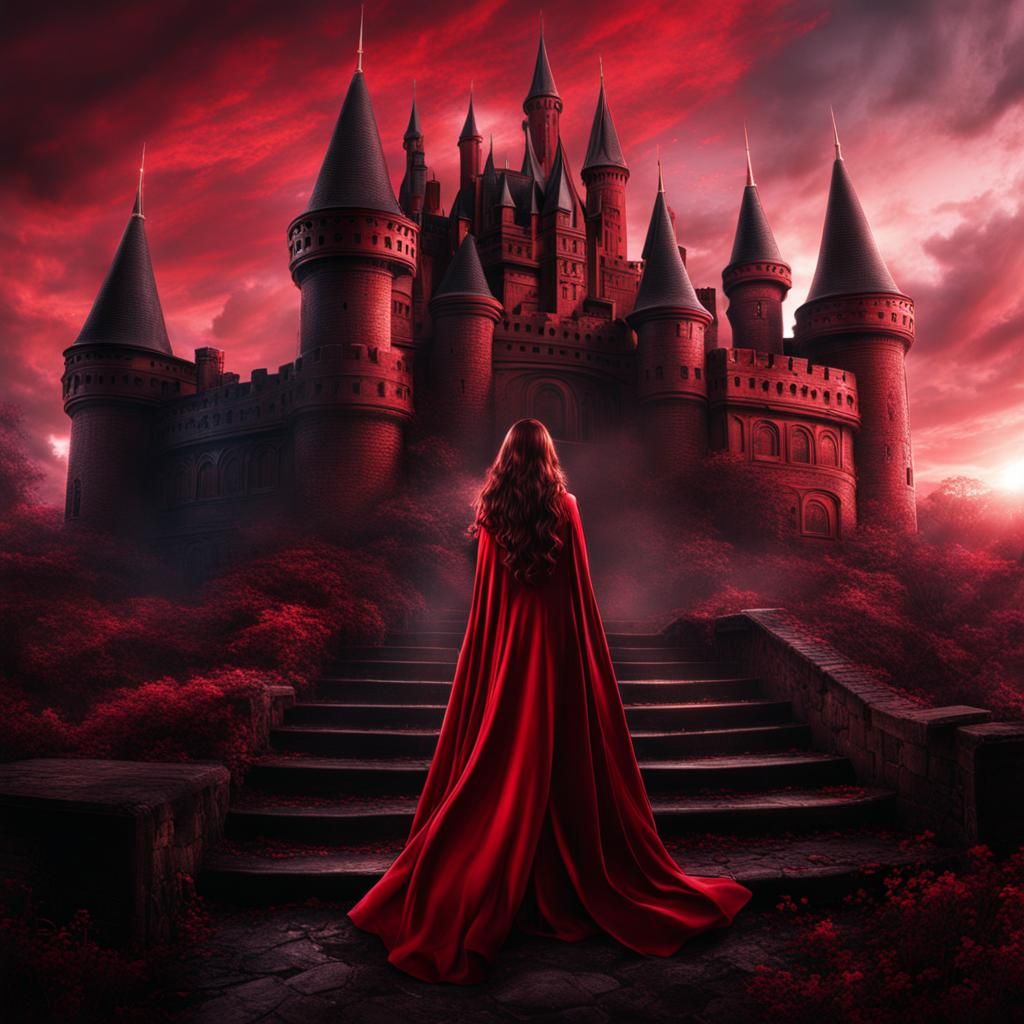 Scarlet Witch Creates a Castle with Magic