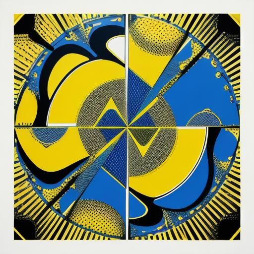 Fat Duck Ducking: Pop Art Digital Illustration